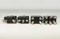 Interrupteur à bascule DPDT 6 broches Renew RT-S6-22B 6A 250 VAC, bornes à vis, matériau métallique, configuration marche-marche, IP40, certifié CE/CQC
