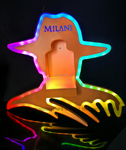 Club Bar Sombrero único Forma VIP <span class=keywords><strong>1942</strong></span> Champagne Wine Service Display Glorifier LED Botella Presentador - Product Image 3