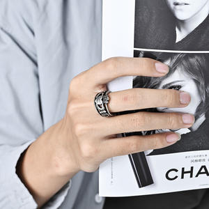 خاتم زفاف كلاداغ تقليدي إسكندنافي عبر الحدود خاتم زواج مقترح للأزواج خاتم قلب - Product Image 3