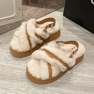 รองเท้าแตะสวมในบ้านแบบขนสัตว์นุ่มสบาย ลายแฟชั่นกันลื่น <span class=keywords><strong>Talonflame</strong></span> สำหรับผู้หญิง - Product Image 6