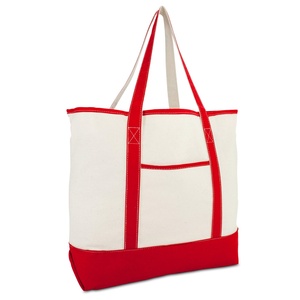 Bolsa de Lona Grande - Simple pero Funcional, Diseñada para Guardar Computadoras Portátiles, Ropa de Gimnasio o Comestibles, Imprescindible para Estilos de Vida Ajetreados - Product Image 1