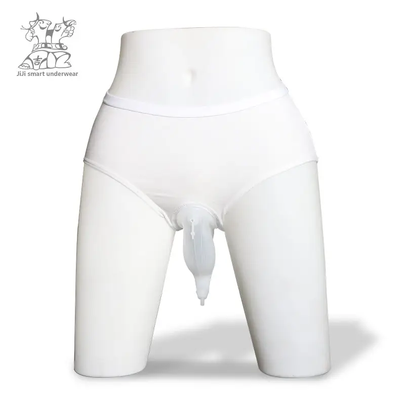 Entonnoir en silicone réutilisable pour sac à urine masculin, récipient d'urine portable pour chirurgie d'atrophie masculine pour incontinence