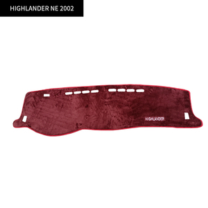 Nhà Máy bán hàng trực tiếp Bảng điều khiển Bìa Mat phụ kiện xe tùy chỉnh Thảm Bảng điều khiển bìa cho Highlander NE 2002 - Product Image 2