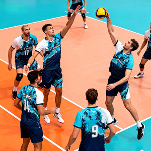 Quality <b>Cheap</b> Custom Logo College Volleyball Shirts Volleyball Team Uniform <b>Set</b> Volleyball Sublimation Jersey - Product Image 3