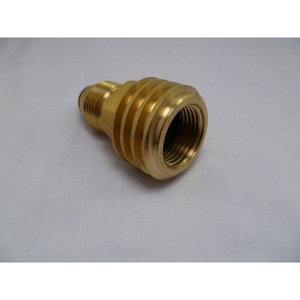Propane Gas Tank Adapter Copper Plug In Connection For US And Canada Use - Product Image 3