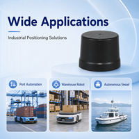 Récepteur d'antenne GNSS haute précision avec IMU intégré IP54 Bluetooth/4G -45~75 pour agriculture de précision UAV/robot