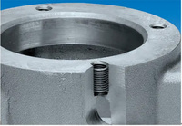 Inserts filetés hélicoïdaux métriques en acier inoxydable SUS303 M10x1.5 pour réparation de fils, service OEM