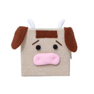 Boîte de rangement en tissu au design de dessin animé mignon <span class=keywords><strong>pour</strong></span> jouets, panier carré pliable <span class=keywords><strong>pour</strong></span> vêtements sales, organisation de la maison - Product Image 6
