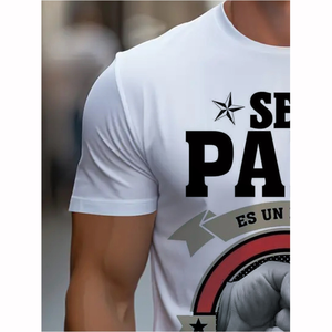 Camiseta Personalizada para Hombre, Transpirable, <span class=keywords><strong>de</strong></span> Poliéster, con Impresión 3D <span class=keywords><strong>de</strong></span> Frases en Español, Conmemorativa del <span class=keywords><strong>Abuelo</strong></span> - Product Image 5