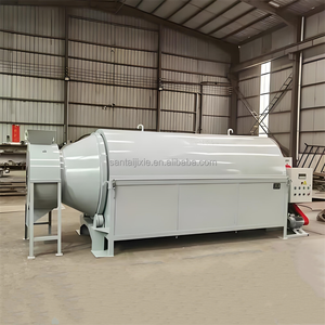 Sécheur d'aliments pour animaux à faible bruit, sécheur rotatif à tambour pour BSFL et chapelure, avec équipement <span class=keywords><strong>de</strong></span> dépoussiérage par tour <span class=keywords><strong>de</strong></span> pulvérisation - Product Image 2