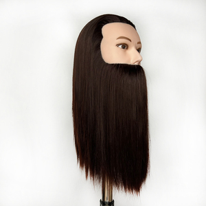 หัวตุ๊กตาสำหรับฝึกทำผมสีดำดีไซน์ใหม่ - Product Image 2