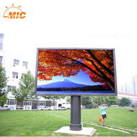 Pantalla LED para Exteriores de Alto Brillo, Resistente al Agua IP66, P4 P5 P6 P8, 10000nits, Legible Bajo la Luz Solar, Cartel Digital Publicitario