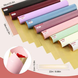 Papel de Regalo para Flores, Impermeable, para Decoración de Ramos, Venta de Fábrica, Nueva Llegada - Product Image 2