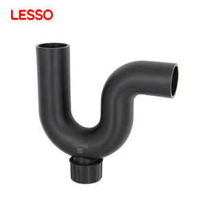 LESSO Gebäude entwässerung Hervorragende Flexibilität 40 50mm 6 Zoll HDPE-Anschluss rohr verschraubungen S P U-förmige Falle - Product Image 3