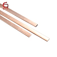 Baguettes de soudure plates en alliage de cuivre phosphoreux AWS BCuP-5 pour la climatisation, les réfrigérateurs et les unités de chauffage, de ventilation et de climatisation (HVAC)