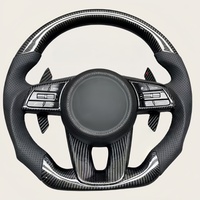 Volant en fibre de carbone de haute qualité pour Kia K5, Furio, Cerato, avec texture imitation, moyeu de volant de voiture