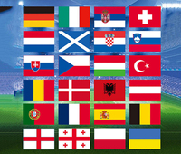 Drapeau personnalisé en polyester pour l'extérieur, toutes tailles (60x90, 90x150cm, 2x3ft, 3x5ft), drapeaux de tous les pays du monde, France