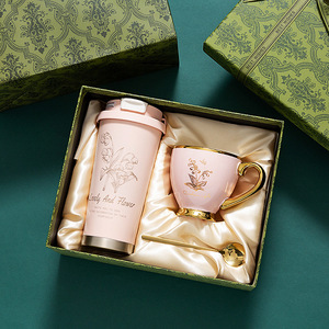 Luxury Coffee Cup <b>Gift</b> Box Elegant Practical Present <b>For</b> Girlfriend Valentine And Business Gifting - Product Image 5