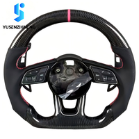 Volant de voiture personnalisé en fibre de carbone pour Audi A4 B9 A5 B8 Q3 A3 S5 B8.5 S3 A6 C7 S4 B9 Q2 A7 S4 A3 R8 8y C8 Q5 SQ5 A8 D3 D4 rs