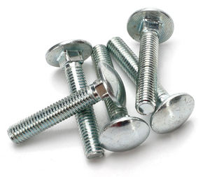 Boulons à tête carrée de qualité supérieure, fixations en acier/aluminium conçues pour une fixation anti-rotation des structures en bois, des cadres métalliques, utilisation industrielle - Product Image 3