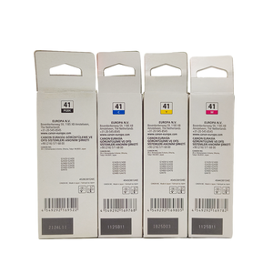 Encre de recharge GI-41 GI41 pour <span class=keywords><strong>Canon</strong></span> PIXMA G1420 G2420 G2460 G3420 G3460 – Qualité équivalente OEM – Remplacement PGBK - Product Image 2