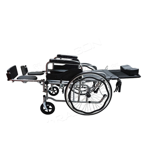 Fauteuil roulant multifonctionnel à usage domestique Fauteuil roulant à main courante amovible avec toilette pour personnes âgées - Product Image 1