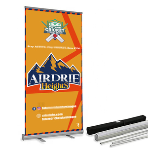 Publicité personnalisée Impression numérique électrique Taille Promotion Papier rétractable Roll Up Banner Stand Roller Banner - Product Image 3
