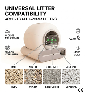 Lettiera Intelligente per Gatti con Controllo WIFI tramite APP Personalizzabile, Rimozione Automatica degli Odori, Paletta per Lettiera - Product Image 4