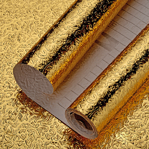 Carta da Parati in Alluminio Goffrato, <span class=keywords><strong>Adesivo</strong></span> in Alluminio Autoadesivo Resistente all'Olio per <span class=keywords><strong>Rivestimento</strong></span> Mobili da <span class=keywords><strong>Cucina</strong></span>, Facile da Pulire, <span class=keywords><strong>Adesivo</strong></span> per <span class=keywords><strong>Cucina</strong></span> - Product Image 1