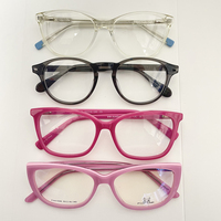 Montures de lunettes pour femmes en gros, lunettes en acétate, styles multiples, prêtes à être expédiées, lunettes de vue tendance