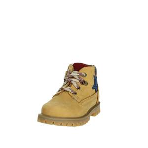 Botas de combate para niños Balducci, color mostaza, diseño con parche de estrella, para niños - Product Image 6