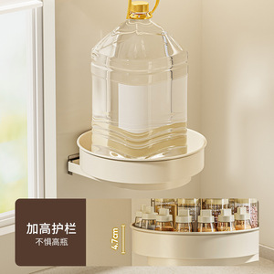 Rotating Spice Rack With Airtight Jars For Desktop And Wall Mount Kitchen Storage L Size - Product Image 4