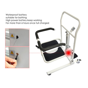 Silla de Ruedas Eléctrica Portátil Médica Senyang, Inodoro Móvil, Elevador de Transferencia de Pacientes, Silla Cómoda para Ancianos - Product Image 4