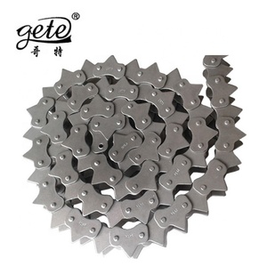 שרשרת גלילה מסגסוגת פלדת פחמן בעלת מרווח של 33 מ\\\"מ, בעלת חוזק גבוה של 60 קילו-ניוטון, למכונות חקלאיות, קוצרות אורז, מתוצרת גטה. - Product Image 2