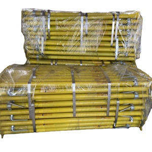 Barra di supporto in acciaio puntello telescopico puntello regolabile in acciaio per cassaforma in lastra - Product Image 1