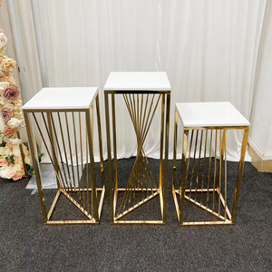 Exhibidor <span class=keywords><strong>de</strong></span> Metal Dorado <span class=keywords><strong>de</strong></span> Alta Gama y Elegante para Pasteles <span class=keywords><strong>de</strong></span> <span class=keywords><strong>Boda</strong></span> y Postres, Soporte <span class=keywords><strong>de</strong></span> Exhibición para Eventos y Banquetes <span class=keywords><strong>de</strong></span> Hotel - Product Image 4