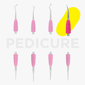 Pousse-cuticules professionnel en silicone et acier |   <span class=keywords><strong>STALEKS</strong></span> PRO Origine Ukraine |   Outil de manucure de qualité professionnelle pour l'élimination des peaux mortes - Product Image 5