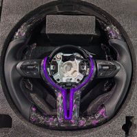 Volant en cuir perforé M Sport en carbone forgé pour BMW E90 E92 F20 F22 F30 F32 F36 F80 M3 F10 F11 F82 M4 F15 X5 F90 M5