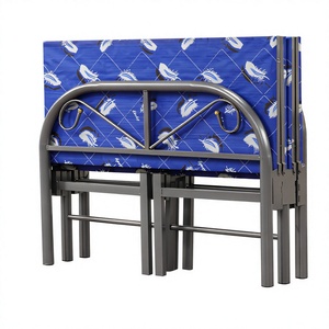 Folding <b>Bed</b> Manufacturing Factory - Affordable Wholesale of Strong <b>Portable</b> Single Metal <b>Bed</b> Frame Folding <b>Beds</b> with Mattresses - Product Image 1