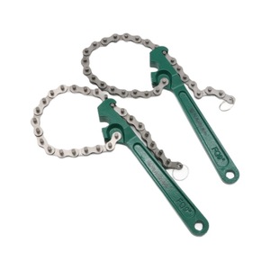 Chain Oil Filter Wrench High Carbon Steel 300mm Automotive Maintenance Tool Hand Operated With Anti Slip Design - Product Image 1