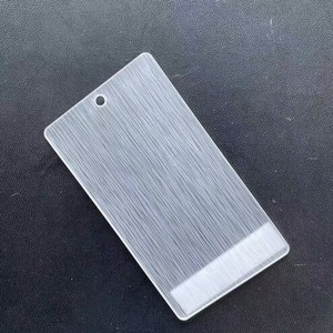 Plaque de diffusion de motifs PMMA PC, motifs esthétiques ondulés/à rayures, motif personnalisé, épaisseur 2 mm, pour éclairages à panneaux plats, Rina Tech - Product Image 6