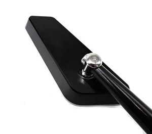 Haute qualité rotatif réglable universel CNC <span class=keywords><strong>poignée</strong></span> en aluminium tige fin miroir rétroviseur moto course scooter électrique - Product Image 4