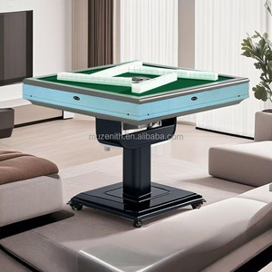Wholesale Mahjong Machine Meal Playing Cards Dual-use Multi-color Optional Movable <b>Folding</b> Automatic <b>Table</b> WL-03002 Dual Use Des - Product Image 4