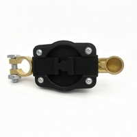 Interrupteur de déconnexion de batterie 12V 24V, coupe-circuit rotatif, borne en laiton pour voiture, camion, camping-car, véhicule marin