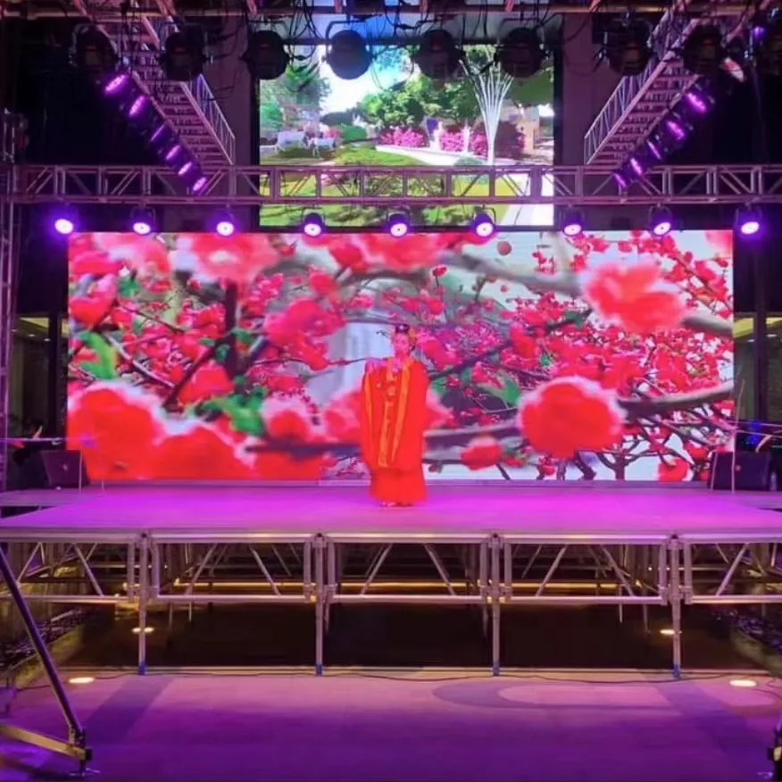 Chinese xxx videos hd full color P3.91 Indoor micro led display 500*500mm 500*1000mm full color xxx sexy video led wall screen