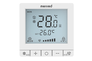 Điều khiển nhiệt độ điều hòa trung tâm thông minh Tuya WiFi, bộ điều khiển nhiệt độ, quạt gió 3 tốc độ, bộ điều hòa không khí Tuya Wifi - Product Image 4