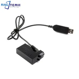 PS700 Cable Voltage Adjustment USB to DR-E8 Dummy Battery , For Canon Camera EOS 550D 600D 650D 550D