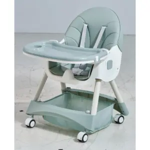 Gonfiabile unico in metallo morbido per bambini Picnic High Baby High Dinning Outdoor Feeding Chair Free orso da viaggio in legno 2021 con ruote