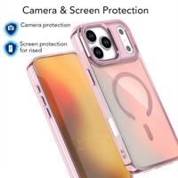 Coque Téléphone Magnétique de Haute Qualité pour iPhone 17 Pro Max 17 Air, Housse Arrière Dégradée Colorée pour iPhone 17 16 15 14 et Samsung