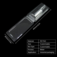 Untuk Wadah Clamshell Transparan dari Bahan PET Daur Ulang dengan Ketebalan <1mm untuk Hadiah & Kerajinan XF-0745 yang Dapat Disesuaikan Ukurannya.